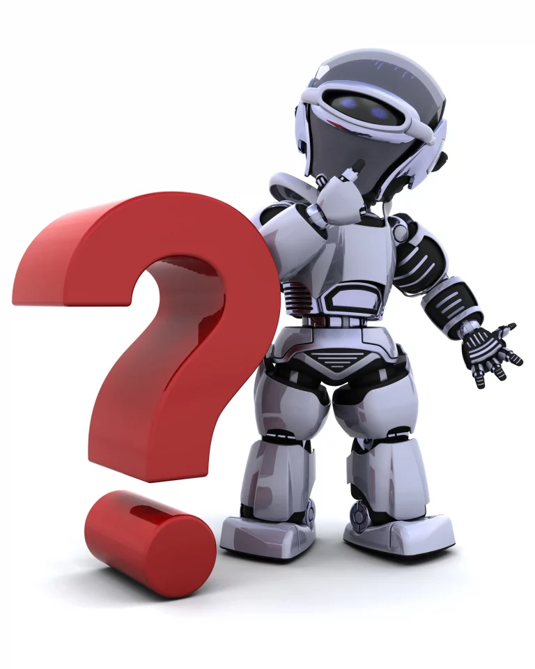 robot-with-interrogation-symbol